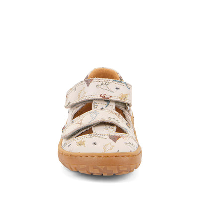 D -Velcro sandal beige