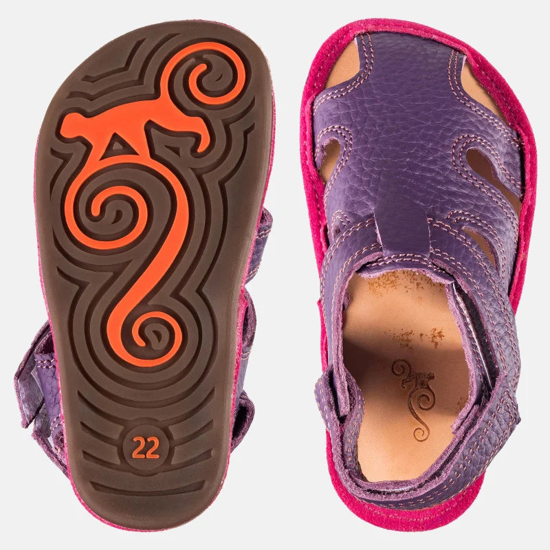 Sandalias Infantiles barefoot Janu 2.0 purple