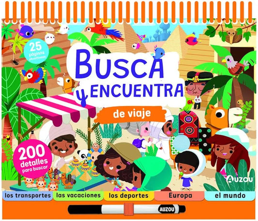 espiral BUSCA Y ENCUENTAR DE VIAJE