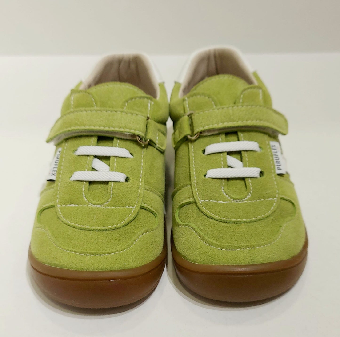Deportiva Microfibra Suede pistacho