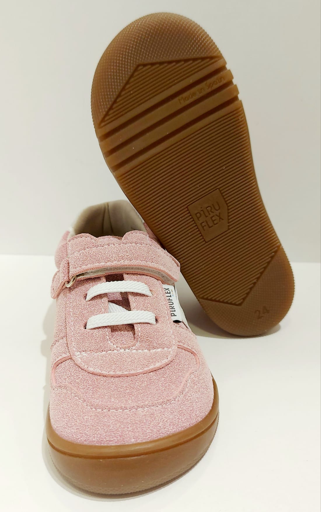 Deportiva Microfibra Suede rosa