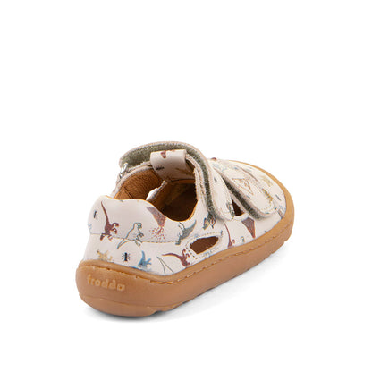 D -Velcro sandal beige
