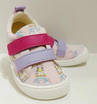 Deportiva lona Seaqual microfibra Unicornio iris/rosa/lila