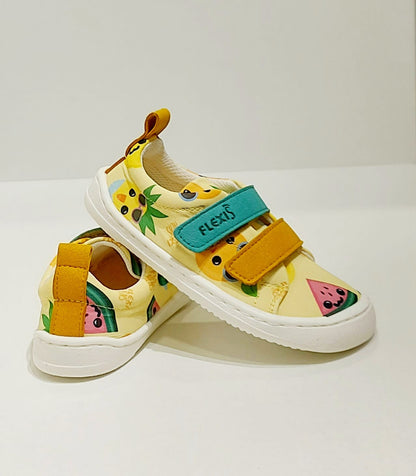 Deportiva lona Seaqual microfibra frutti amarillo/mostaza /laguna