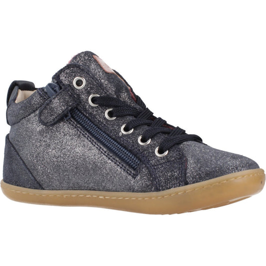 Botín Chetto barefoot 1126540 azul brillo
