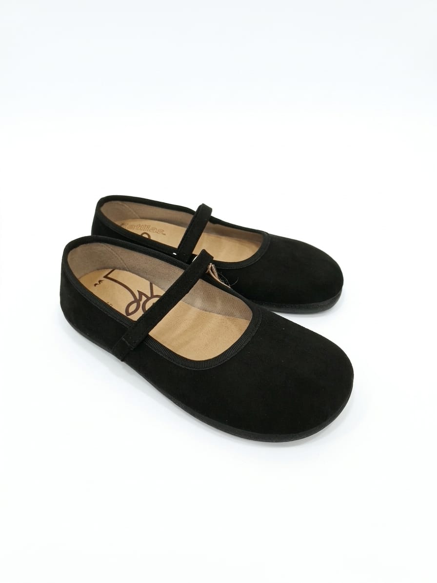 Merceditas serratex negro(kids)