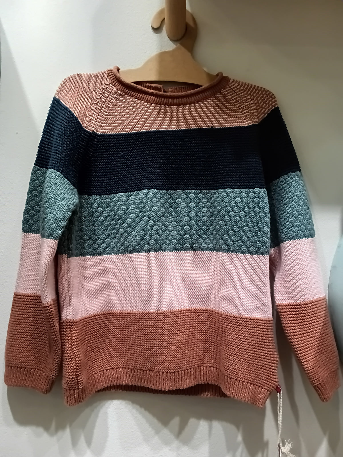 People Wear Jersey rayado difuminado rosa