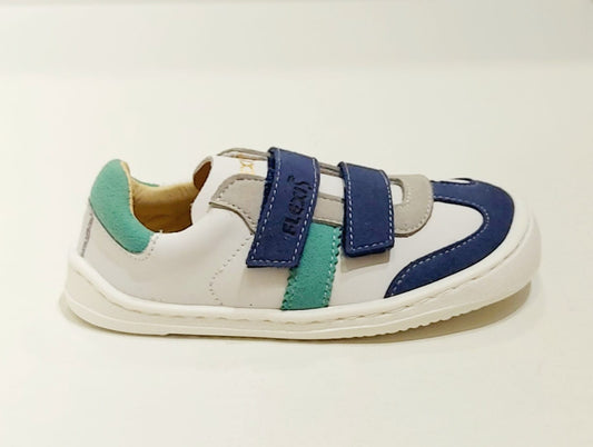 Deportiva Microfibra-salvaje  navi/blanco/gris/caribe