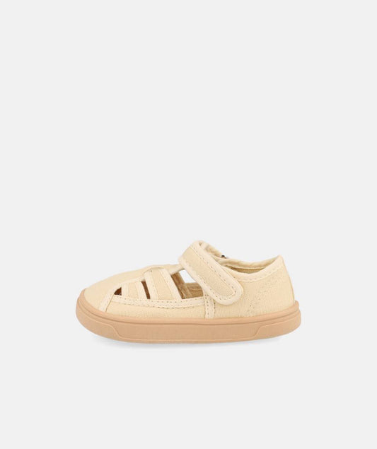 Sandalia Lona Molly beige