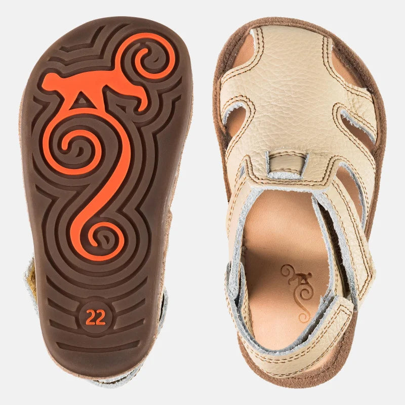 Sandalias Infantiles barefoot Janu 2.0 cream