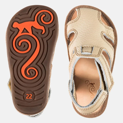 Sandalias Infantiles barefoot Janu 2.0 cream