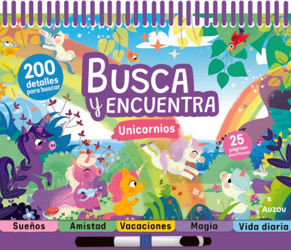 Busca y Encuentra unicornio (3+)