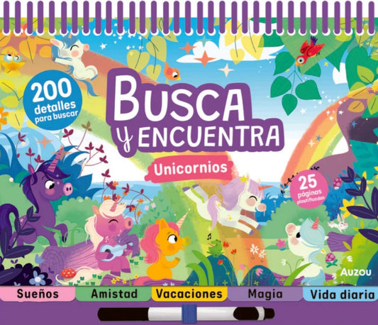 Busca y Encuentra unicornio (3+)