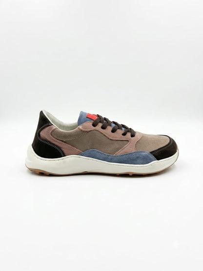 Deportiva Adn beige/ marron/niquel