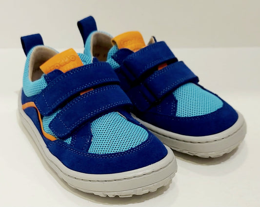 Deportivo D-velcro textil blue electric (nueva suela)
