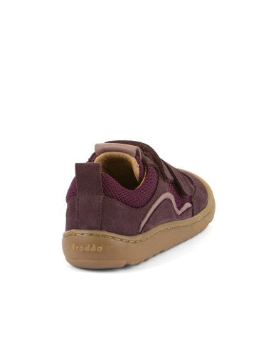 Deportivo D-velcro textil bordeaux