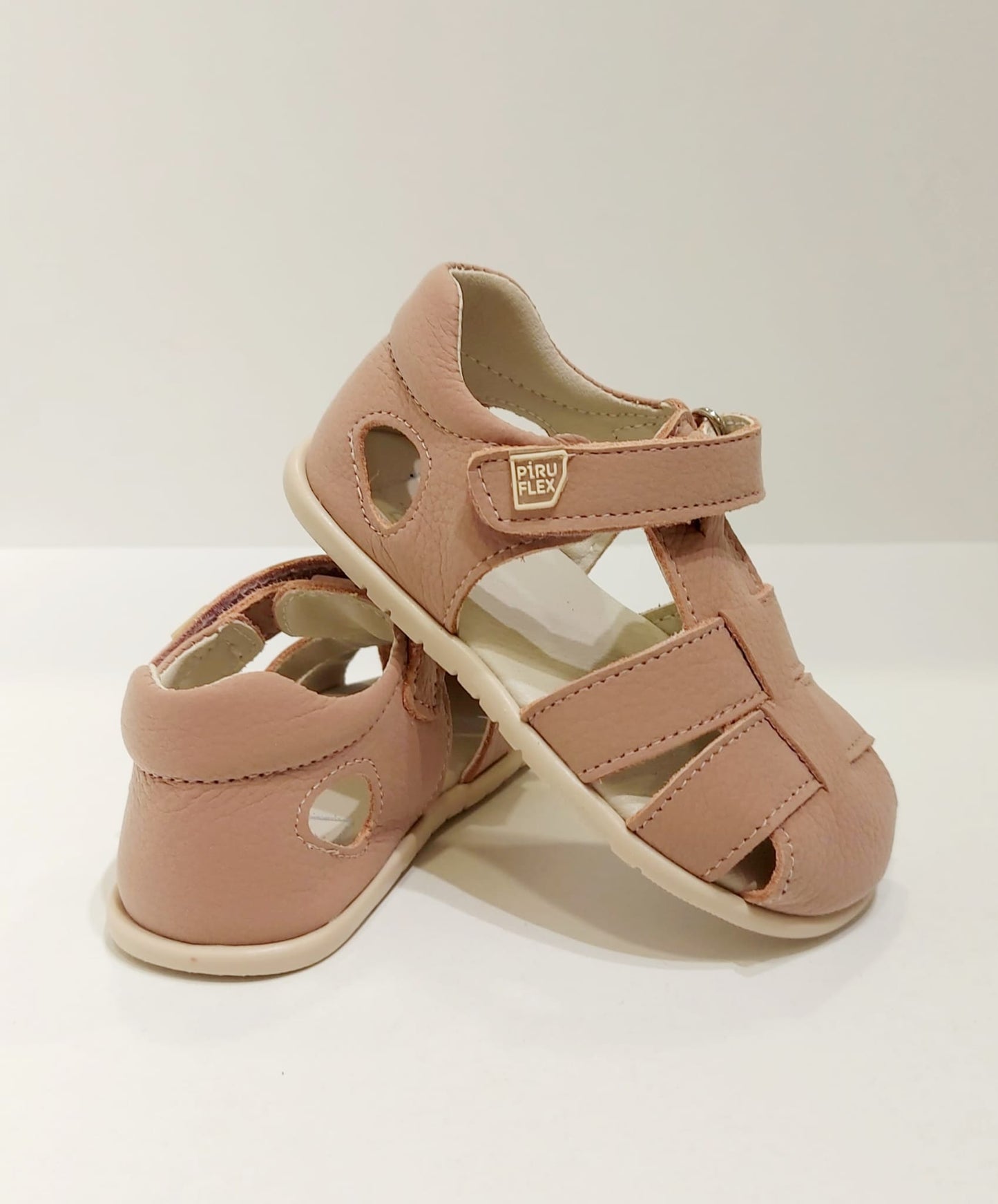 Sandalia Piruflex  piel rosa