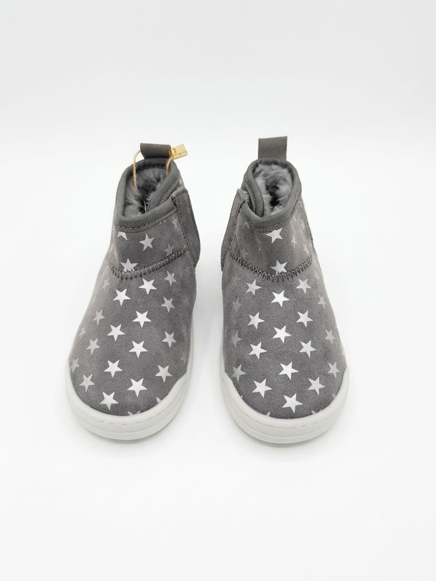 Botín Nuez gris estrella