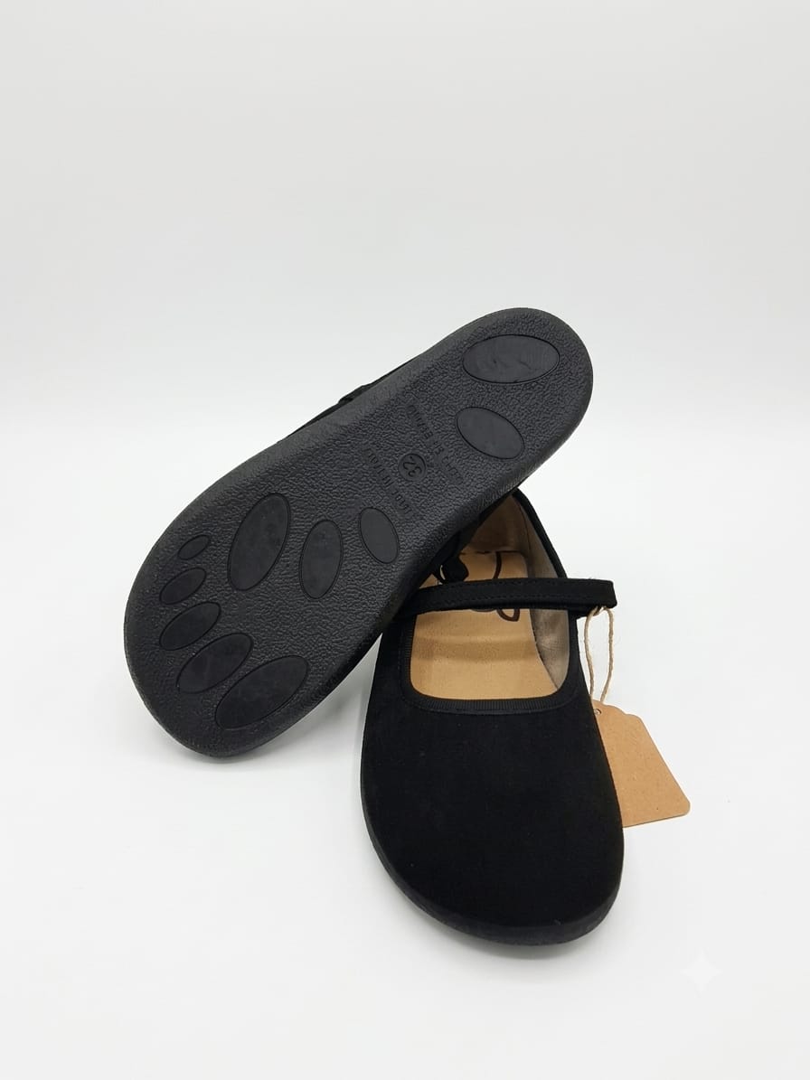 Merceditas serratex negro(kids)