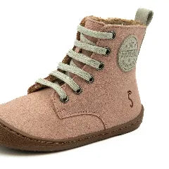 Botín 9087 S Serraje/microfibra rose/gris  (adulto)
