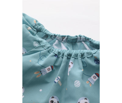 Babi con Bolsillo pandas in space talla 4