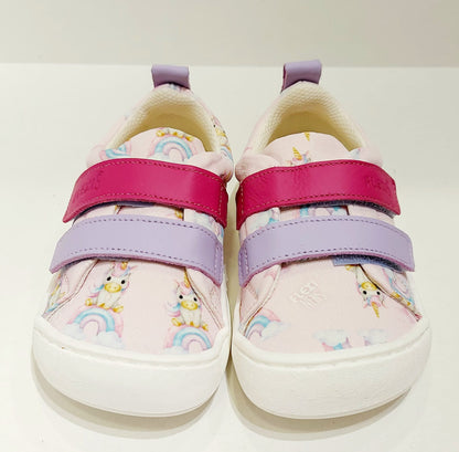 Deportiva lona Seaqual microfibra Unicornio iris/rosa/lila