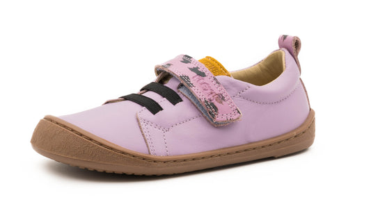 Deportiva de Piel Napa Lila Barefoot 9006-R FlexiNens