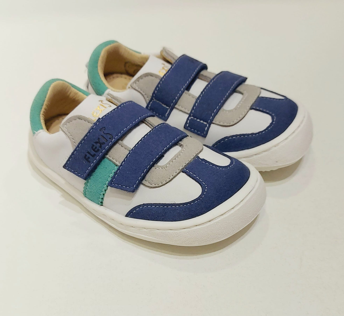Deportiva Microfibra-salvaje  navi/blanco/gris/caribe