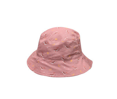 Gorro Reversible whale pink