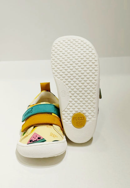 Deportiva lona Seaqual microfibra frutti amarillo/mostaza /laguna