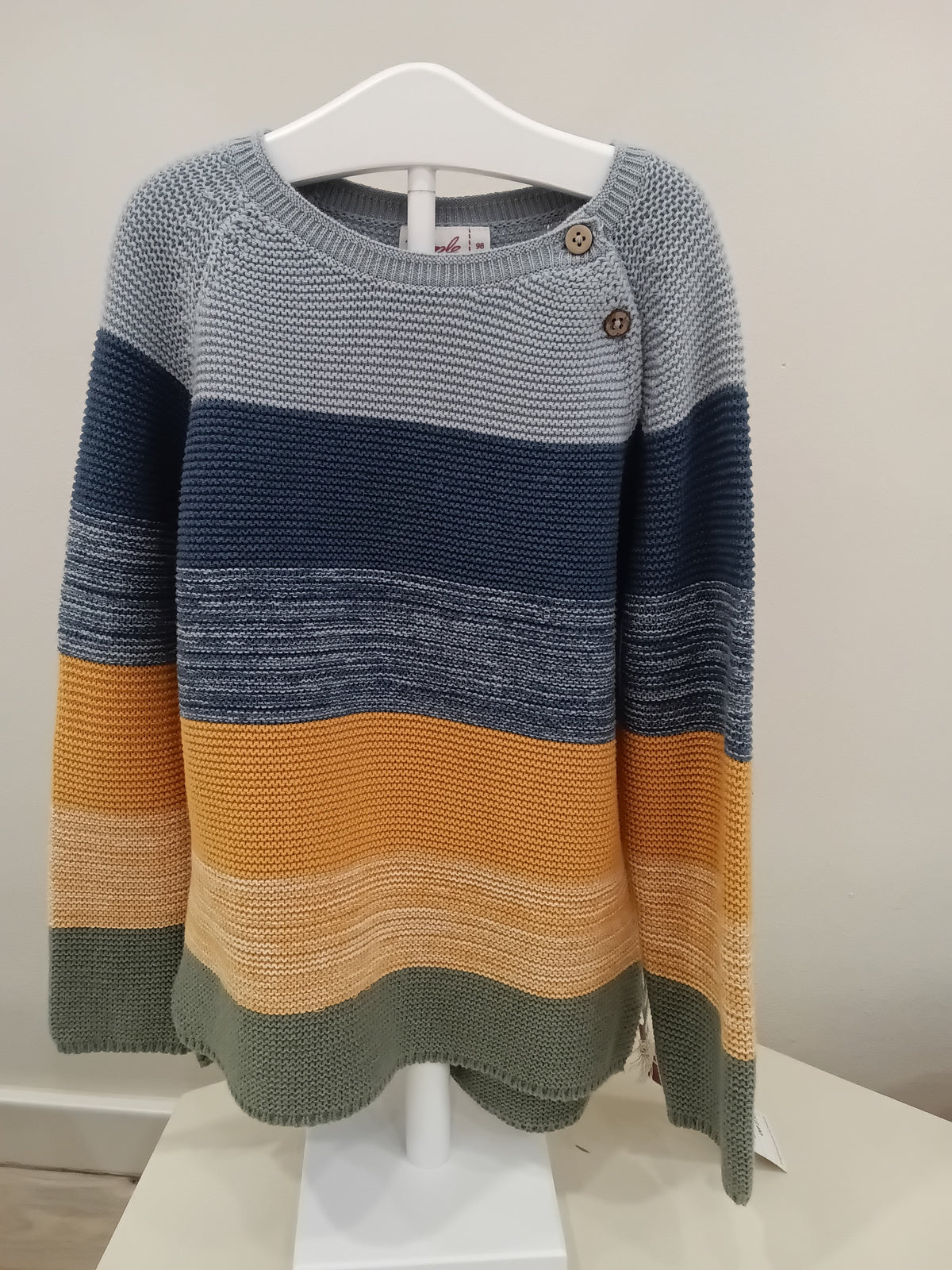 People Wear Jersey rayas azul/ amarillo