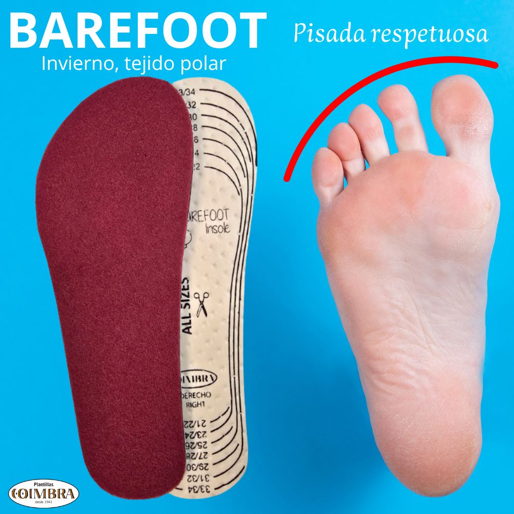 Plantilla Termica barefoot  ingloo Kids