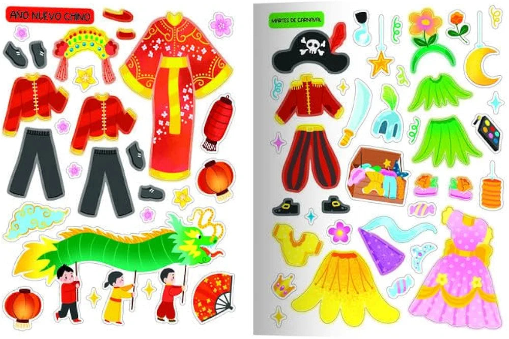 Mis 500 pegatinas creativas carnaval